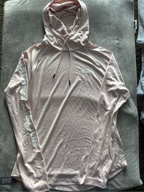 Under Armour Light Pink Women's Hooded Long Sleeve Pullover